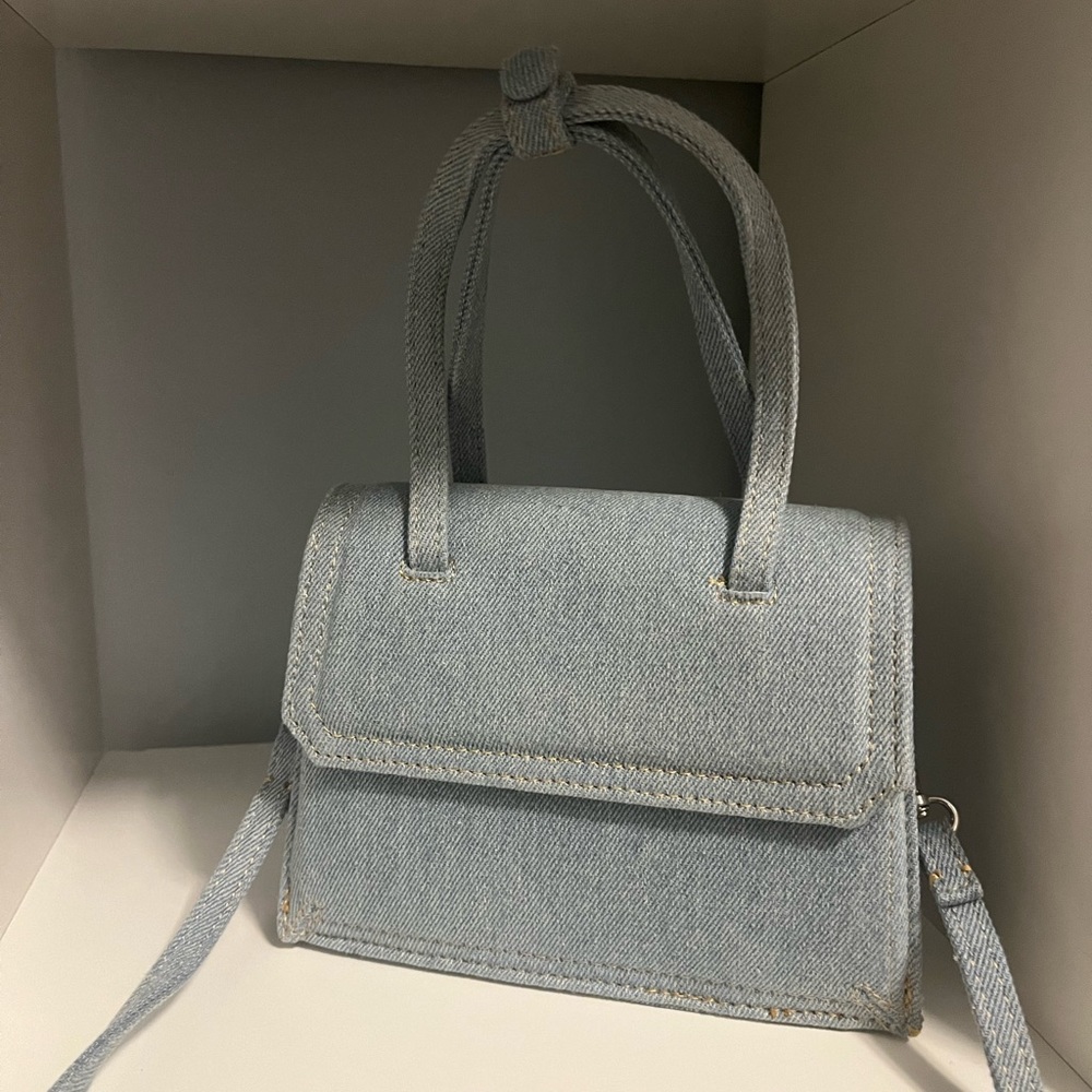 Zara denim purse